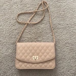 Nude/tan purse shoulder bag